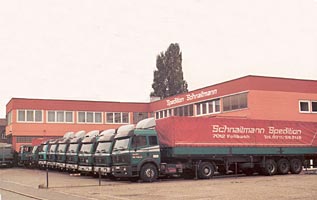 Fuhrpark in den 90er Jahren